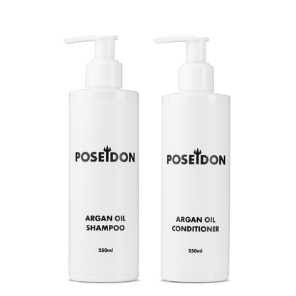 Poseidon Argan Oil Shampoo & Conditioner Set